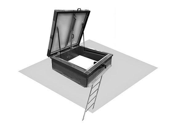 daylight and sun protection - roof acces 4