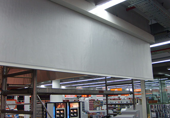 buidlings smoke and fire screens automatische schermen 1