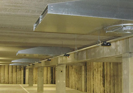 parking and tunnels jet fan system 2
