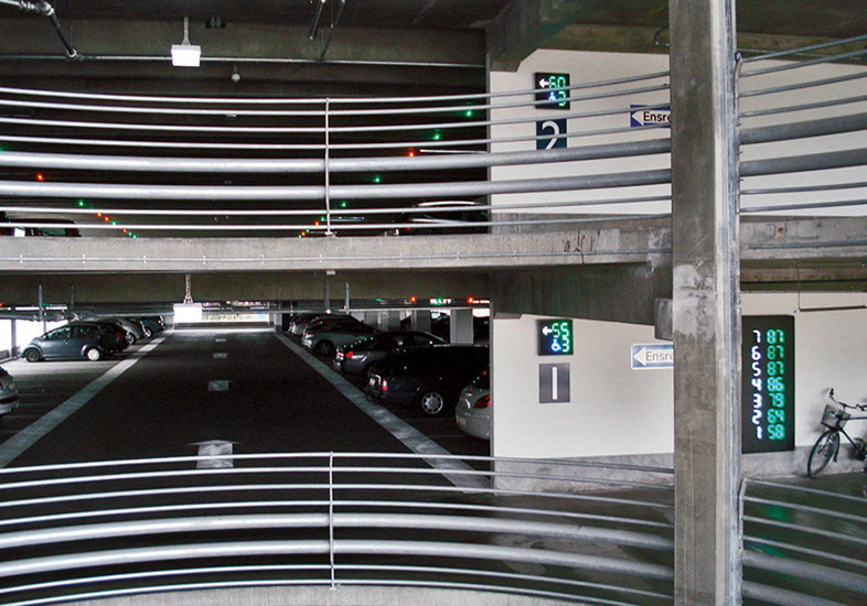 parking guidance - ultrasonic detection - counting detectors 3