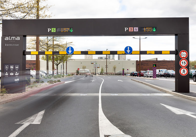 parking guidance - wireless detection - smartgrains