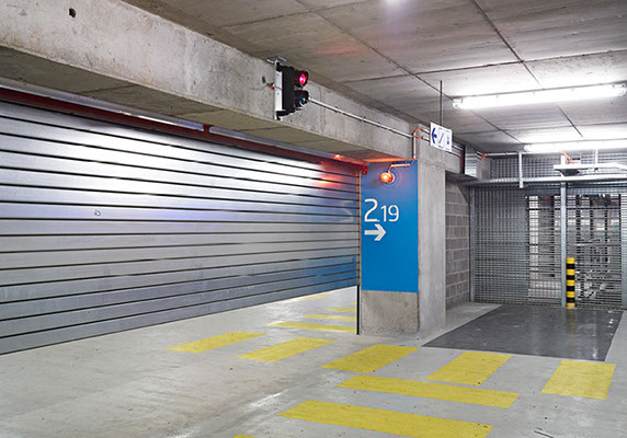 parking and tunnels smoke and fires screens 10