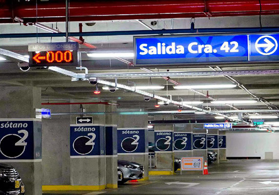 parking guidance - camera detection - intelligent lighting 3