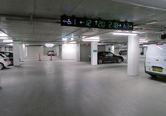 parking guidance - ultrasonic detection - counting detectors 2