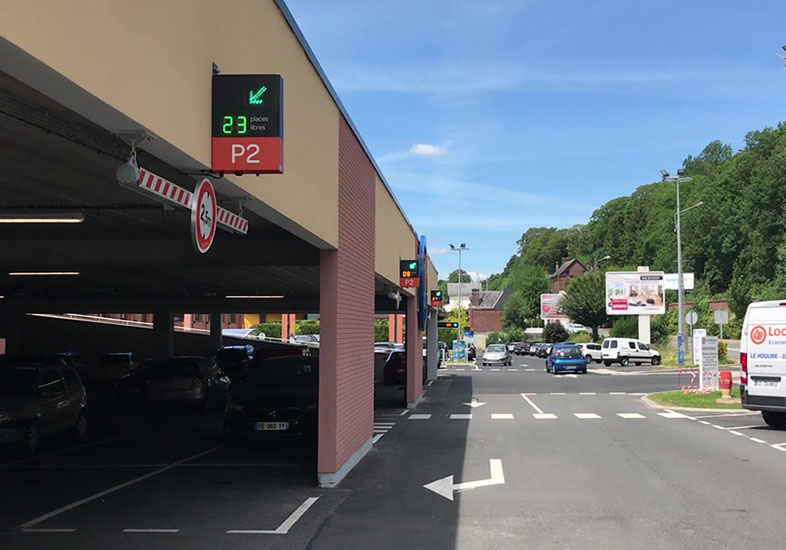 parking guidance - wireless detection - turnkey